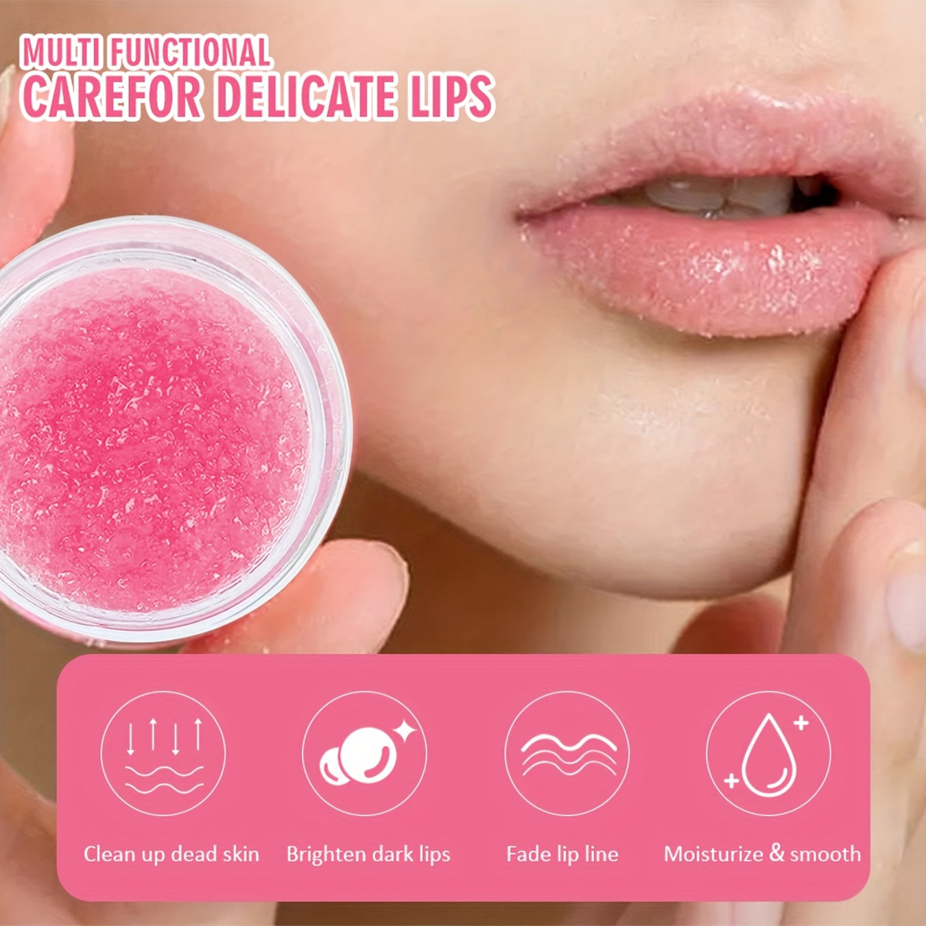 Exfoliante Labial de Frambuesa