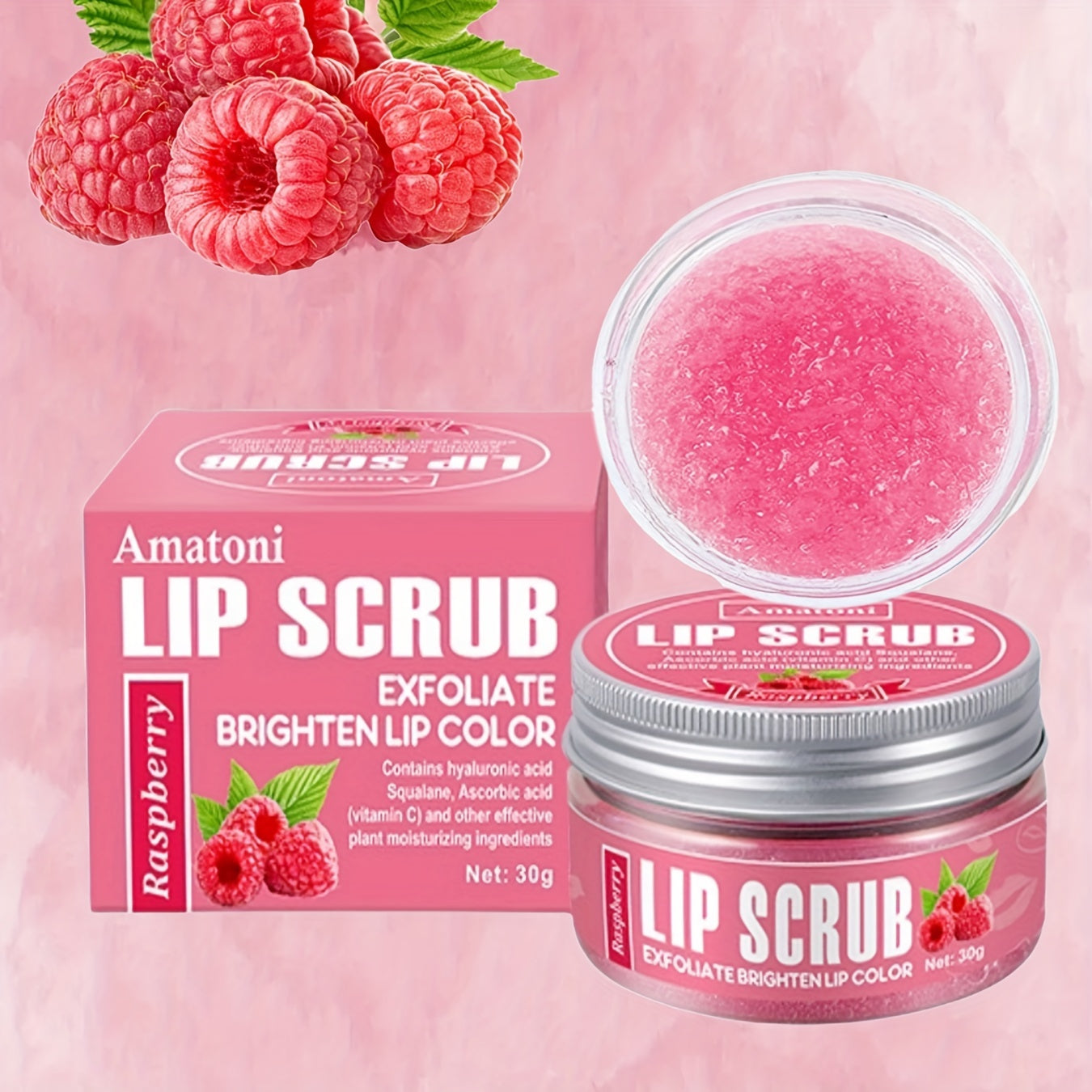 Exfoliante Labial de Frambuesa