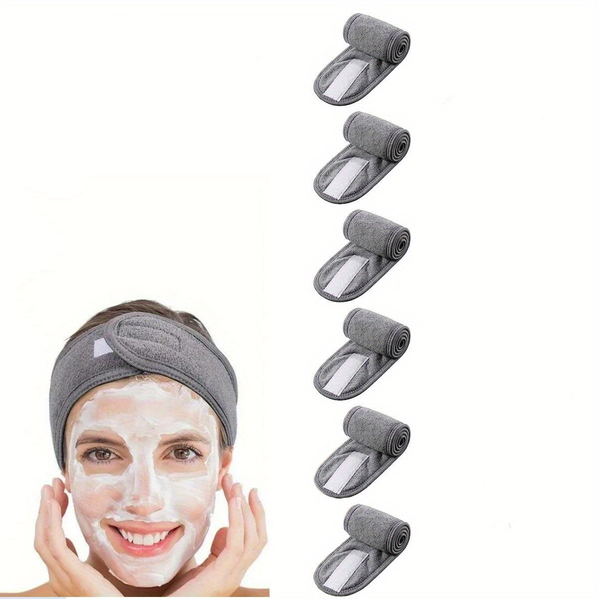 Pañuelo de Rizo de Doble Cara – Ideal para el Cuidado Facial y Deportivo