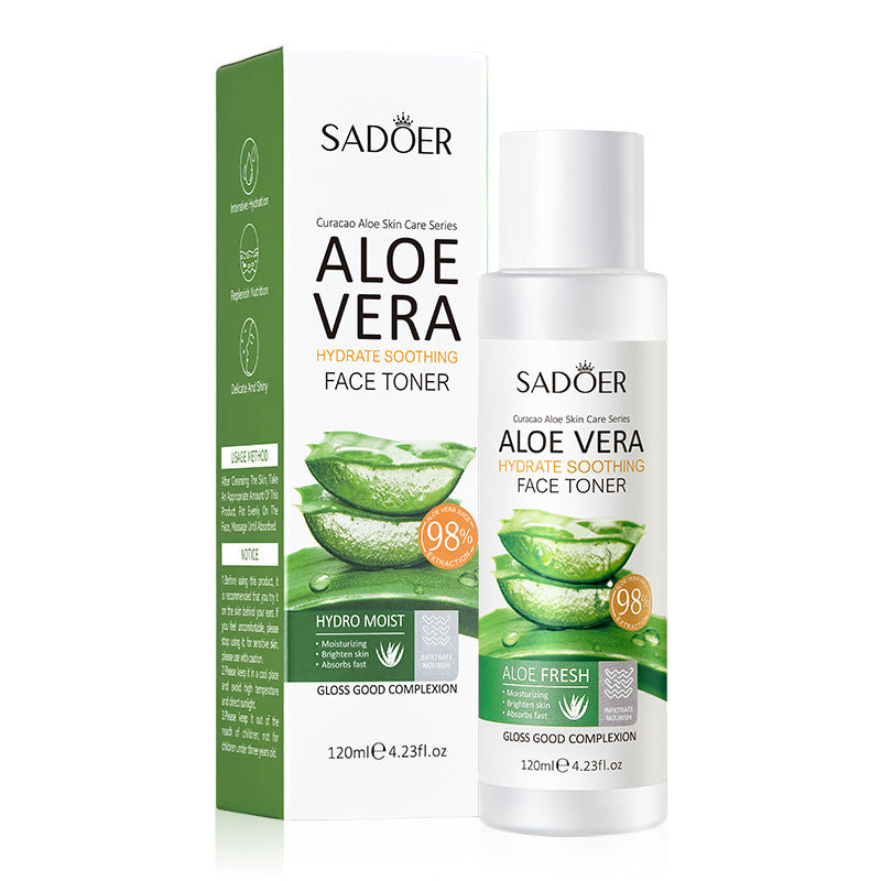 Tónico suavizante hidratante de aloe vera